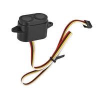 XHTLLO Módulo De Sensor De Rango Ultrasónico Impermeable DC3.3-12V IP67 con Salida De Ancho De Pulso PWM, para Evitar Obstáculos De Robots, Detección De Botes De Basura