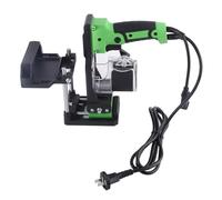 XHTLLO Plantilla para Mortajar, Localizador de Ranuras para Carpintería, Aleación de Aluminio, Posicionamiento Preciso, Herramienta Manual con Soporte para Recortadora de Madera