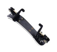XHTLLO Reposabrazos para Violín, Diseño Ergonómico Reposahombros para Violín Universal Ajustable, para Comodidad Y Rendimiento, Piezas De Violín De Tipo Universal(Fibra de carbón)