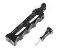 XhWser Mango de aleación de aluminio para cámara deportiva, soporte para selfies de mano, color negro, piezas de repuesto para Gopro11/10