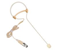XHXJCYS Auriculares individuales con micrófono para colgar sobre la oreja, micrófono omnidireccional compatible con sistema de transmisor inalámbrico AKG con enchufe TA3F Mini XLR de 3 pines