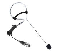 XHXJCYS Micrófono de condensador para colgar sobre la oreja, compatible con sistema de transmisor inalámbrico AKG con conector TA3F Mini XLR de 3 pines