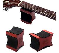 XHXseller Soporte de Cuello para Guitarra, Apoyo para el Cuello, Cuerda de Almohada, Herramienta Luthier, Antideslizante, Caoba, café, 95 x 65 x 60,5 mm, No nulo, como se Muestra en la Imagen