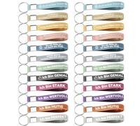 XHYASD 24 llaveros inspiradores, regalos de agradecimiento, pequeños para colegas, llaveros de silicona, regalo para estímulo, compañeros de trabajo, adolescentes, profesores