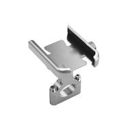 XHYFFSS GPS Navigation Soporte Soporte para Teléfono De Motocicleta Bicicleta para GPS Móvil Espejo Retrovisor Manillar Compatible con Xiaomi iPhone Soporte Montaje Navegación(Silver Handlebar)
