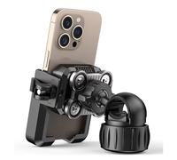 XHYFFSS GPS Navigation Soporte Soporte para Teléfono Motocicleta con Doble Amortiguador Vibraciones No Bloquea Cámara Bicicleta Accesorios para Manillar Soporte Montaje Navegación