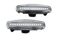 XHYFFSS Luz Marcador Lateral 2 Luces Dinámicas Posición Lateral Coche Repetidor Señal Para Infiniti EX35 EX37 FX30d FX35 FX37 FX50 G25 G35 G37 JX35 Para M25(Dynamic Crystal Type)