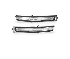 XHYFFSS Luz Marcador Lateral Auto Izquierda Derecha Vista Trasera Luces Retrovisores Girar Luz Señal Para Kia K5 Para Optima Para Cerato 2010-2014 876242T000 87624-2T000(2pcs Left Right)