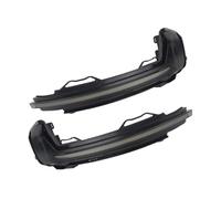 XHYFFSS Luz Marcador Lateral Luz Señal Indicadora Espejo Puerta Ala Dinámica L + R Para T&iguan MK2 17-19