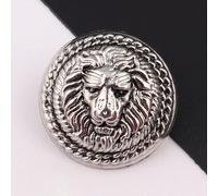 XHYXWN 12 Botones de Metal Redondos de 15-70 mm, Botones de Metal con Forma de Corona, Botones de Metal para Coser a Mano para Chaquetas de Traje, Uniformes, Cortavientos y Jeans