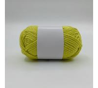 XHYXWN Hilo 4 x 50 g Que Brilla en la Oscuridad, Hilo de Crochet Que Brilla en la Oscuridad, para Tejer a Mano Gorros, Bufandas y Manualidades