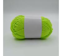 XHYXWN Hilo 4 x 50 g Que Brilla en la Oscuridad, Hilo de Crochet Que Brilla en la Oscuridad, para Tejer a Mano Gorros, Bufandas y Manualidades