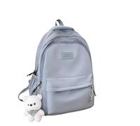 XHZDQYD Hommes tendance Sac à dos de voyage Petite fille mignonne(Bleu avec pendentif)
