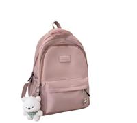 XHZDQYD Hommes tendance Sac à dos de voyage Petite fille mignonne(Rose avec pendentif)