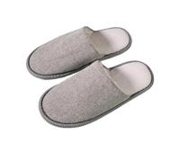 XHZPF 10 pares de zapatillas desechables de hotel - zapatos para habitaciones a granel para spa, bodas, viajes, talla universal, antideslizantes