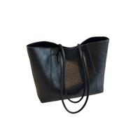 XHZPF Bolso de gran capacidad, bolso de hombro Trabajador de oficina en trayectorias(Café negro)