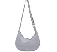 XHZPF Bolso para mujer, bolso cruzado Sling Hobos pequeño con correa ajustable(Gris)