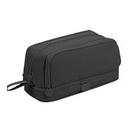 XHZPF Grande astuccio con 4 scomparti per Bambini, Donne, uomini, adolescenti, studenti, studenti(Nero)