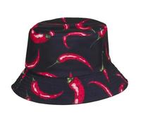 XHZPF Sombreros de Sol Estilo Pepper Bucket Hat para Pescadores al Aire Libre y Gorros de Sol para Hombres y Mujeres(Blanco)