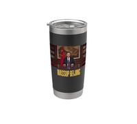Xi Jinping Wassup Beijing Divertido meme cara Giga Xi Chino Vaso térmico de acero inoxidable de doble pared