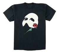 XIAJIE 80 90 Tennessee The Phantom of Opera Printed T-Shirt Made in a Me_11804 Black(Small)