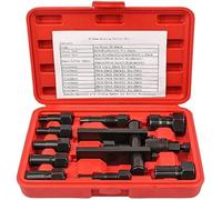 Xian - Juego de 10 extractores de rodamientos ciegos, kit de extractor de rodamientos interiores de motocicleta, extractor de rodamientos de motocicleta con caja