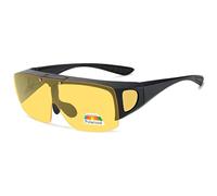 XIANDE Flip Up Polarized Mujeres Hombres Gafas de visión nocturna Conducción al aire libre Gafas de sol fotocromáticas
