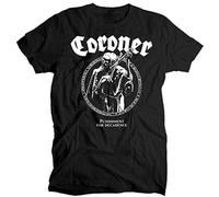 XIANG LIU JI Coroner Punishment For Decadence T-Shirt Mens Unisex Black Tees M