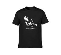 XIANG LIU JI Country Silhouettes Southeast Asia Indonesia Vietnam Thailand T-Shirt Mens Unisex Black Tees XL