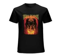 XIANG LIU JI Cradle of Filth Fire Power T-Shirt Mens Unisex Black Tees M