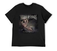 XIANG LIU JI Cradle of Filth Heartbreak and Seance T-Shirt Mens Unisex Black Tees XXL
