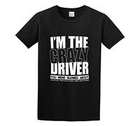 XIANG LIU JI Crazy Driver Driving Racing Turbo Rally Race T-Shirt Mens Unisex Black Tees L