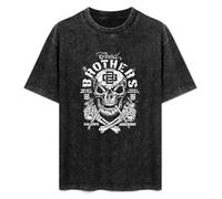 XIANG LIU JI Good Brothers Njpw Karl Anderson Doc Gallows Bullet Club Ogbc T-Shirt Mens Unisex Black Tees S