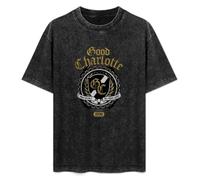 XIANG LIU JI Good Charlotte Crest T-Shirt Mens Unisex Black Tees M