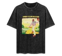 XIANG LIU JI Goodbye Yellow Brick Road Fitted T-Shirt Mens Unisex Black Tees 3XL