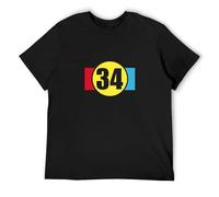XIANG LIU JI Moto Kevin Schwantz Numero 34 Biker T-Shirt Mens Unisex Black Tees XXL