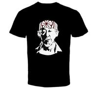 XIANG LIU JI Mr Miyagi Karate Kid 3 T-Shirt Mens Unisex Black Tees S