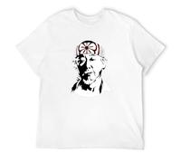 XIANG LIU JI Mr Miyagi Karate Kid 3 T-Shirt Mens Unisex White Tees S