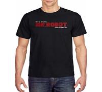 XIANG LIU JI Mr. Robot Inspired Hello Friend and Fsociety Logo T-Shirt Mens Unisex Black Tees XL