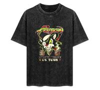 XIANG LIU JI Poison Poison Snake Front T-Shirt Mens Unisex Black Tees XL