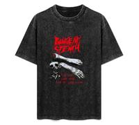 XIANG LIU JI Pungent Stench for God Your Soul for Me Your Flesh Death Metal T-Shirt Mens Unisex Black Tees S