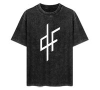 XIANG LIU JI Qlf PNL Trap Rap Mode Paris Ecriture T-Shirt Mens Unisex Black Tees L