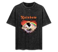XIANG LIU JI Rainbow Rising T-Shirt Mens Unisex Black Tees 3XL