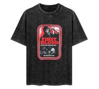 XIANG LIU JI Rambo First Blood He's Hunting You T-Shirt Mens Unisex Black Tees M