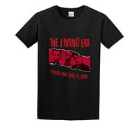 XIANG LIU JI The Living End Four On The Floor T-Shirt Mens Unisex Black Tees L