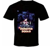 XIANG LIU JI The Monster Squad 80S Comedy Horror Movie T-Shirt Mens Unisex Black Tees XL
