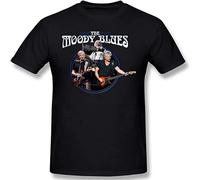 XIANG LIU JI The Moody Blues T-Shirt Mens Unisex Black Tees XL