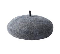 Xiang Ru Gorros de invierno para bebé, estilo francés, color gris oscuro