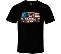 XiangGuFeiNiuWei David Allan Coe American Pride Country Music Concert Fan Unisex 100% Cotton Short-Sleeve T-Shirts Black S