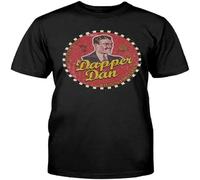 XiangGuFeiNiuWei I M A Dapper Dan Oh Brother Where Art Thou George Clooney Soggy Bottom Unisex 100% Cotton T-Shirts Black XXL